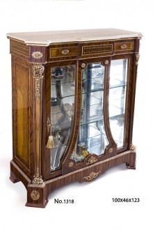DULAPIOR CU VITRINA STIL LOUIS XVI DULAPIOR CU VITRINA STIL LOUIS XVI